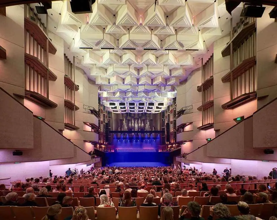 A boxtech archive photograph for The front row and the orchestra pit — theatre seats by BOXTECH