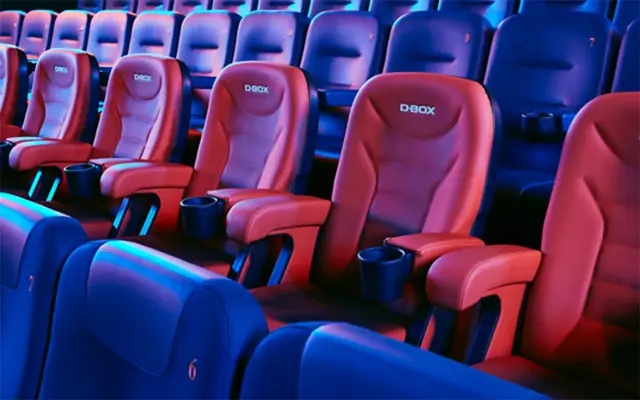 Cineplex Germering — Germering، ألمانيا — ROMA D-BOX — كراسي قاعات من بوكس تيك